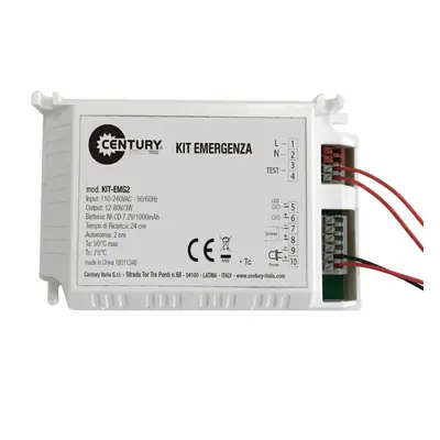 CENTURY LED KIT NO modul 2 hod Emergency 110-240VAC CEN KIT-EMG2