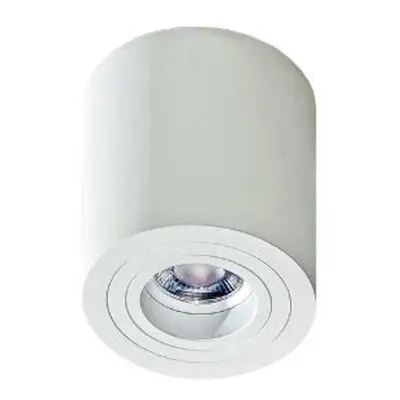 Stropní bodové přisazené svítidlo AZzardo Brant white AZ2818 GU10 1x50W IP20 9cm bílé