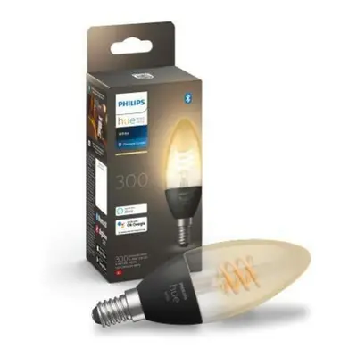 PHILIPS HUE Hue Bluetooth LED White filamentová žárovka Philips svíčka 8719514302235 E14 4,5W 30