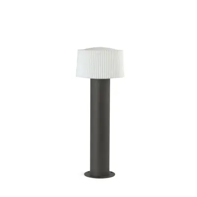 FARO MUFFIN sloupková lampa, tmavě šedá, H610