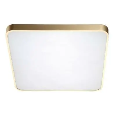 LED Stropní přisazené svítidlo AZzardo Quadro 50 LED CCT gold AZ2760 60W 5600lm 3000K-6500K IP20