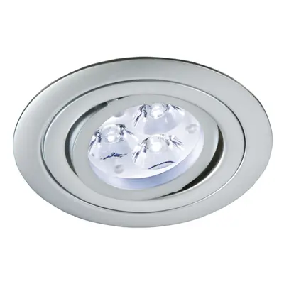 BPM Vestavné svítidlo Aluminio Plata nikl satin 3LEDx3W, 230V 5000.19LED2.D40.3K