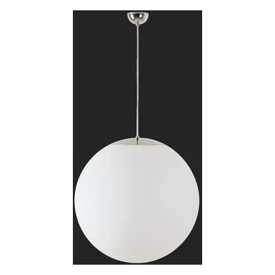 OSMONT 60871 ADRIA S5 závěsné skleněné svítidlo nerez leštěná / bílá IP40 4000 K 48W LED DALI