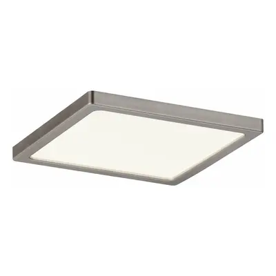 Paulmann LED vestavný panel Areo IP23 hranaté 8W 3000K nikl mat 929.53 P 92953