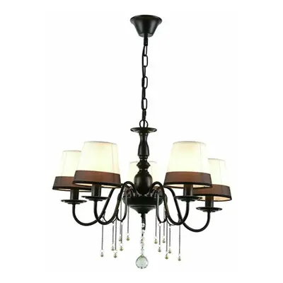 ACA Lighting Textile závěsné svítidlo EG167285PBW