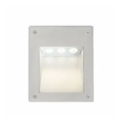 RED - DESIGN RENDL RENDL AKORD zápustná do stěny nerez 230V LED 3W IP65 3000K R10546