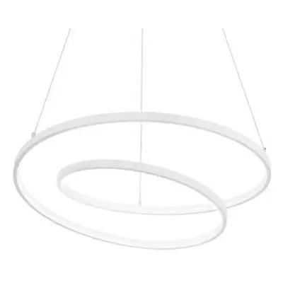 LED Závěsné svítidlo Ideal Lux OZ SP D80 BIANCO 253664 59W 6000lm 3000K IP20 80cm bílé