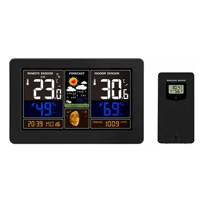 Solight meteostanice, aplikace Smart Life, extra velký barevný LCD, teplota, vlhkost, tlak, USB 