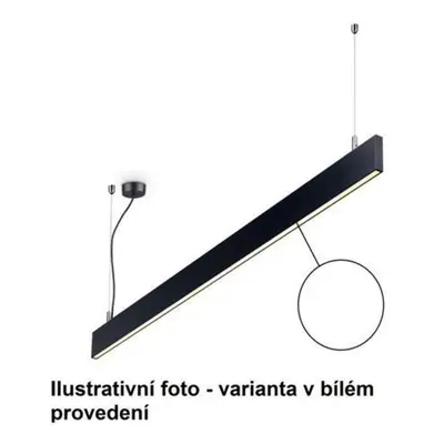 LED Závěsné svítidlo Ideal Lux LINUS SP WH 4000K 268231 34W 3850lm 4000K IP20 120cm bílé stmívat