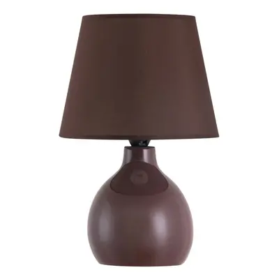 Rabalux stolní lampa Ingrid E14 1x MAX 40W hnědá 4476