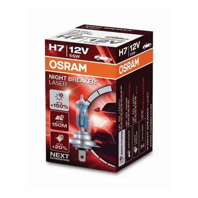 OSRAM H7 64210NL NIGHT BREAKER LASER +150% 55W