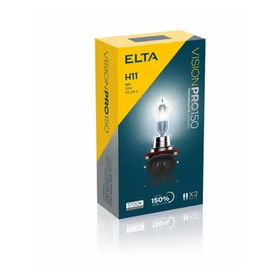 ELTA H11 VisionPro +150% 55W 12V PGJ19-2 sada 2ks