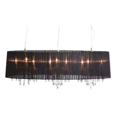 ACA Lighting Textile závěsné svítidlo 3P1200BK