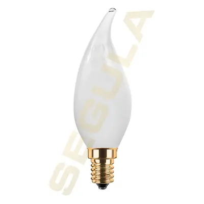 Segula 55207 LED svíčka plamínek matná E14 3,2 W (26 W) 260 Lm 2.200 K