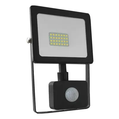 ACA Lighting černá SENSOR LED SMD reflektor IP66 20W 4000K 1700Lm 230V Ra80 Q2040S