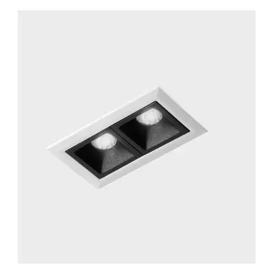 KOHL LIGHTING KOHL-Lighting NSES zapuštěné svítidlo s rámečkem 75x45 mm bílá-černá 4 W CRI 90 40