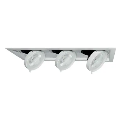 CENTURY SVÍTIDLO LED REGIA ZAPUŠTĚNÉ VÝKLOPNÉ 3MODULY 497 mm 45W 3000K Ra95 3690Lm 38d DIMM IP20