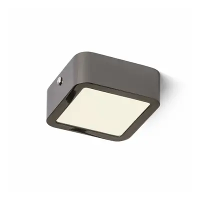 RED - DESIGN RENDL RENDL HUE SQ 9 stropní černý chrom 230V LED 6W 3000K R12806