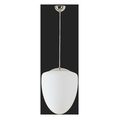 OSMONT 60441 ASTRA S závěsné skleněné svítidlo nerez leštěná / bílá IP40 3000 K 27W LED DALI