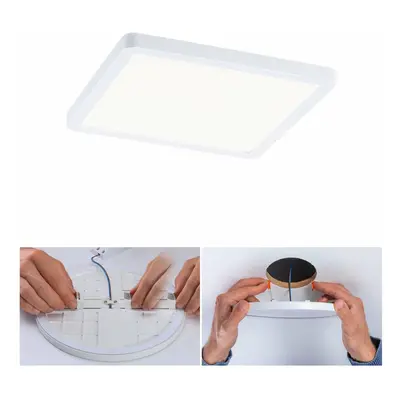 PAULMANN LED vestavné svítidlo Areo VariFit IP44 hranaté 175x175mm 13W 4.000K bílá 930.42