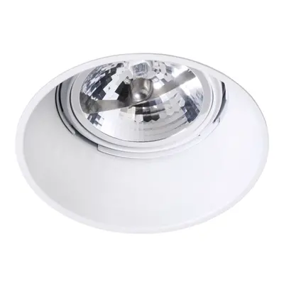 BPM Vestavné svítidlo Aluminio Blanco, bílá, 1x75W, 230V 8014 3162GU