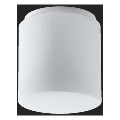 OSMONT 67600 ALKOR 3 stropní/nástěnné skleněné svítidlo bílá IP44 4000 K 8W LED