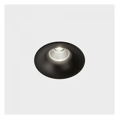 KOHL LIGHTING KOHL-Lighting LUXO zapuštěné svítidlo s rámečkem pr.85 mm černá 38° 8W CRI 80 2700