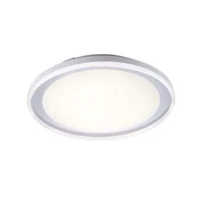 PAUL NEUHAUS LED stropní svítidlo, chrom, průměr 45cm, IP44 2700-5000K PN 6480-17