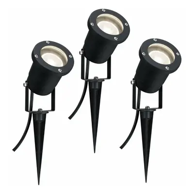 Paulmann Outdoor LED pro osvětlení rostlin zápich IP44 3x3,5W GU10 černá 988.97 P 98897