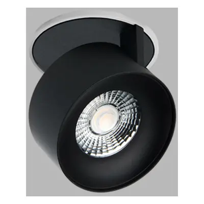 LED2 21507213 KLIP, WB 11W 2700K zápustné černé/bílé