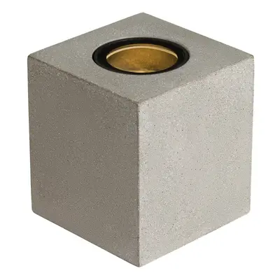 BIG WHITE (SLV) CONCRETO FL stojací lampa, hranatá GU10 šedá 10 W 1006409