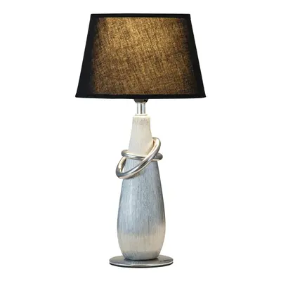 Rabalux stolní lampa Evelyn E14 1x MAX 40W stříbrná 4372