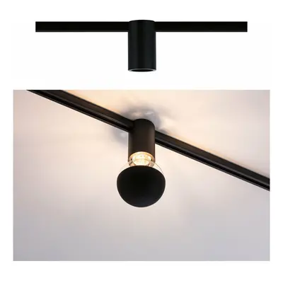 PAULMANN URail spot Ceiling Socket černá max. 1x20W E27 stmívatelné bez zdroje světla 949.75