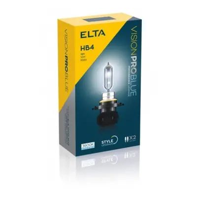 ELTA HB4 VisionProBlue 60W 12V P22d sada 2ks EB1906TR