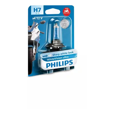 Philips H7 12V 55W PX26d WhiteVision Ultra Moto PH 12972WVUBW