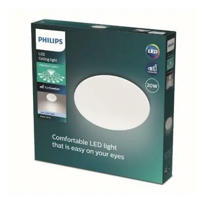 LED Stropní přisazené svítidlo Philips Moire CL200 8719514334991 20W 2300lm 4000K IP20 39cm bílé