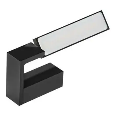 LED Nástěnné svítidlo AZzardo Dalen 4000K black AZ2961 7W 840lm 4000K IP44 23cm černé