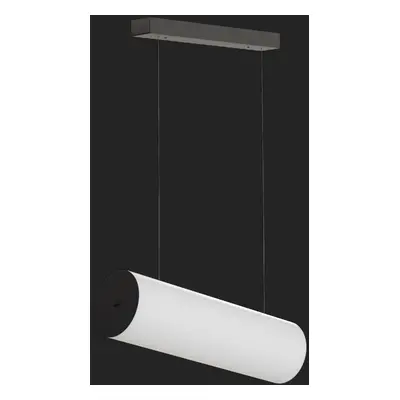 OSMONT 70988 KUMA LE3 závěsné skleněné svítidlo černá / bílá IP20 4000 K 31W LED DALI