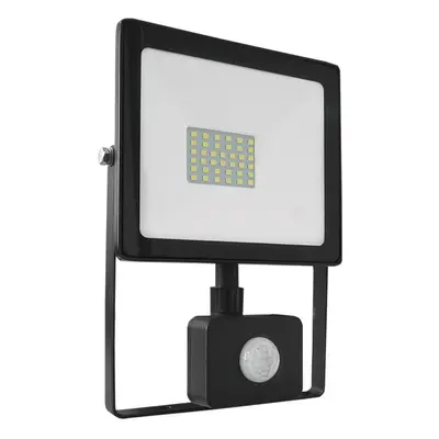 ACA Lighting černá SENSOR LED SMD reflektor IP66 30W 4000K 2550Lm 230V Ra80 Q3040S