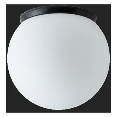 OSMONT 71516 STYX 1 stropní/nástěnné skleněné svítidlo černá / bílá IP65 4000 K 9W LED DALI