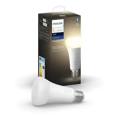 PHILIPS HUE Hue LED stmívatelná žárovka Philips White BT 8719514343320 E27 A67 15,5W 1600lm 2700