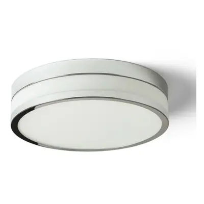 RED - DESIGN RENDL RENDL CIRA LED 35 stropní opálové sklo/chrom 230V LED 24W IP44 3000K R13681