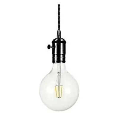 Závěsné svítidlo Ideal Lux Doc SP1 piombo 163161 E27 1x60W tmavě šedé