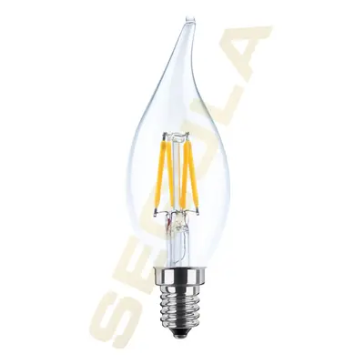 Segula 55315 LED svíčka plamínek čirá E14 3,2 W (26 W) 270 Lm 2.700 K