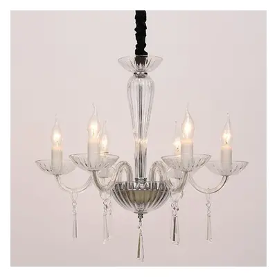 ACA Lighting Crystal závěsné svítidlo BLK80286PCC