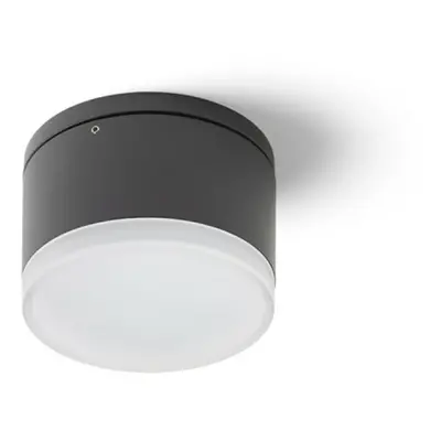 RED - DESIGN RENDL RENDL ORIN R stropní antracitová satinovaný akryl 230V LED 10W IP54 3000K R13