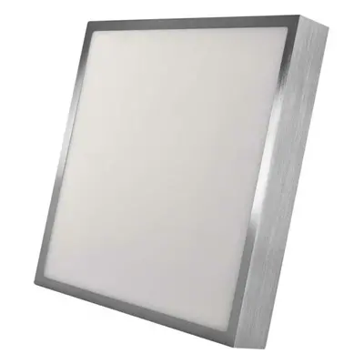 EMOS LED svítidlo NEXXO broušený nikl, 30 x 30 cm, 28,5 W, teplá/neutrální bílá ZM6253