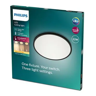 LED Stropní přisazené svítidlo Philips Superslim CL550 8719514327085 22W 2000lm 2700K IP20 43cm 