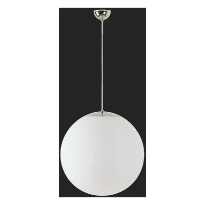 OSMONT 60861 ADRIA S4 závěsné skleněné svítidlo nerez leštěná / bílá IP40 4000 K 41W LED DALI