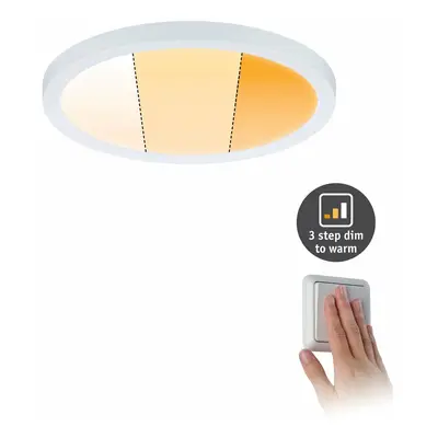 PAULMANN LED vestavné svítidlo Areo VariFit IP44 kruhové 175mm 13W bílá mat WarmDim 3-krokové-st